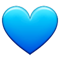 Emoji 💙 Cuore Azzurro su Samsung One UI 1.5.