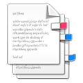 Emoji 📑 Etichette Segnalibro su Samsung One UI 1.5.