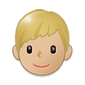 👦🏼 Emoji Niño: Tono De Piel Claro Medio en Samsung One UI 1.5.