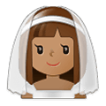 👰🏽 Emoji Novia Con Velo: Tono De Piel Medio en Samsung One UI 1.5.