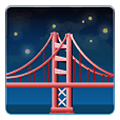 🌉 Emoji Puente De Noche en Samsung One UI 1.5.