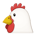 Emoji 🐔 Gallina su Samsung One UI 1.5.