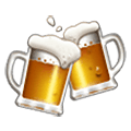 🍻 Emoji Jarras De Cerveza Brindando en Samsung One UI 1.5.