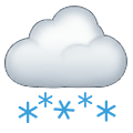 🌨️ Emoji Nube Con Nieve en Samsung One UI 1.5.