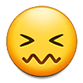 Emoji 😖 Faccina Frustrata su Samsung One UI 1.5.