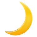 Emoji 🌙 Spicchio Di Luna su Samsung One UI 1.5.