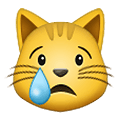Émoji 😿 Chat Qui Pleure sur Samsung One UI 1.5.