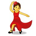 Emoji 💃 Donna Che Balla su Samsung One UI 1.5.