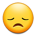 😞 Emoji enttäuschtes Gesicht Samsung One UI 1.5.