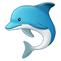 Emoji 🐬 Delfino su Samsung One UI 1.5.