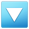 Émoji 🔽 Petit Triangle Bas sur Samsung One UI 1.5.