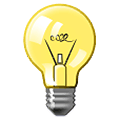 Emoji 💡 Lampadina su Samsung One UI 1.5.