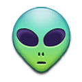 Emoji 👽 Alieno su Samsung One UI 1.5.