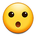 😮 Emoji Rosto Com Boca Aberta na Samsung One UI 1.5.