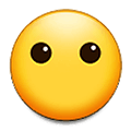 😶 Emoji Gesicht ohne Mund Samsung One UI 1.5.