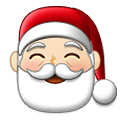 🎅🏻 Emoji Papai Noel: Pele Clara na Samsung One UI 1.5.