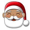 🎅🏽 Emoji Weihnachtsmann: mittlere Hautfarbe Samsung One UI 1.5.