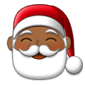 🎅🏾 Emoji Papai Noel: Pele Morena Escura na Samsung One UI 1.5.