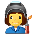 👩‍🏭 Emoji Operária na Samsung One UI 1.5.