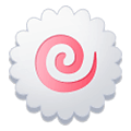 Emoji 🍥 Tortino Di Pesce A Spirale su Samsung One UI 1.5.