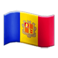 🇦🇩 Emoji Bandera: Andorra en Samsung One UI 1.5.