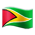 🇬🇾 Emoji Bandera: Guyana en Samsung One UI 1.5.