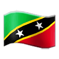 Emoji 🇰🇳 Bandiera: Saint Kitts E Nevis su Samsung One UI 1.5.