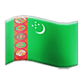 🇹🇲 Emoji Bandera: Turkmenistán en Samsung One UI 1.5.