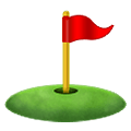 Emoji ⛳ Bandiera In Buca su Samsung One UI 1.5.
