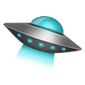 Emoji 🛸 Disco Volante su Samsung One UI 1.5.