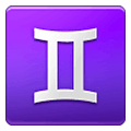 Emoji ♊ Segno Zodiacale Dei Gemelli su Samsung One UI 1.5.