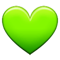 💚 Emoji grünes Herz Samsung One UI 1.5.