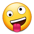 Emoji 🤪 Faccina Impazzita su Samsung One UI 1.5.