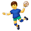 Émoji 🤾 Personne Jouant Au Handball sur Samsung One UI 1.5.