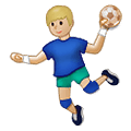 🤾🏼 Emoji Handballspieler(in): mittelhelle Hautfarbe Samsung One UI 1.5.
