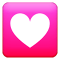 Émoji 💟 Décoration Avec Cœur sur Samsung One UI 1.5.