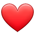 ❤️ Emoji Corazón Rojo en Samsung One UI 1.5.