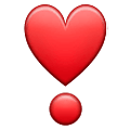 Emoji ❣️ Punto Esclamativo A Cuore su Samsung One UI 1.5.