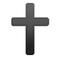 🕇 Emoji Lateinisches Kreuz, schwehr Samsung One UI 1.5.