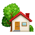 Emoji 🏡 Casa Con Giardino su Samsung One UI 1.5.