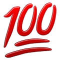 💯 Emoji 100 Punkte Samsung One UI 1.5.