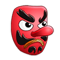👺 Emoji Demonio Japonés Tengu en Samsung One UI 1.5.