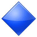 🔷 Emoji Losango Azul Grande na Samsung One UI 1.5.