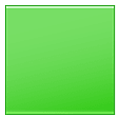 Emoji 🟩 Quadrato Verde su Samsung One UI 1.5.