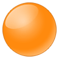 🟠 Emoji oranger Kreis Samsung One UI 1.5.