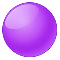 Emoji 🟣 Cerchio Viola su Samsung One UI 1.5.