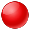 Émoji 🔴 Disque Rouge sur Samsung One UI 1.5.