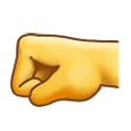 🤛 Emoji Faust nach links Samsung One UI 1.5.