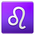 Emoji ♌ Segno Zodiacale Del Leone su Samsung One UI 1.5.