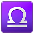 ♎ Emoji Libra en Samsung One UI 1.5.